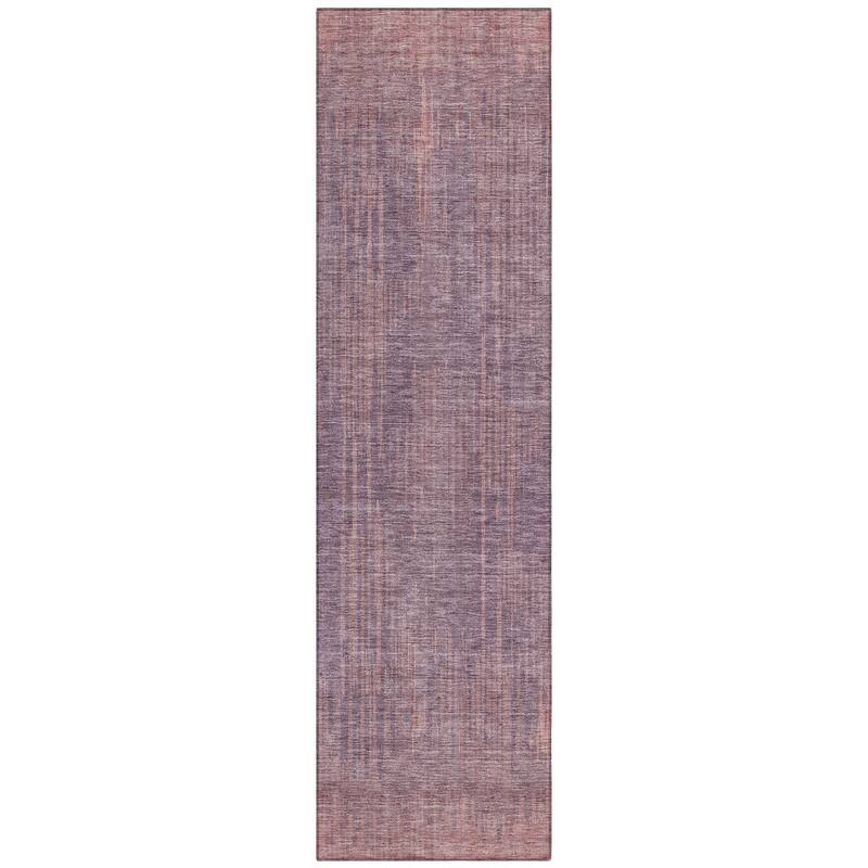 Machine Washable Indoor/ Outdoor Chantille Ombre Abstract Rug