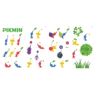 RoomMates Nintendo Pikmin Characters Wall Decals