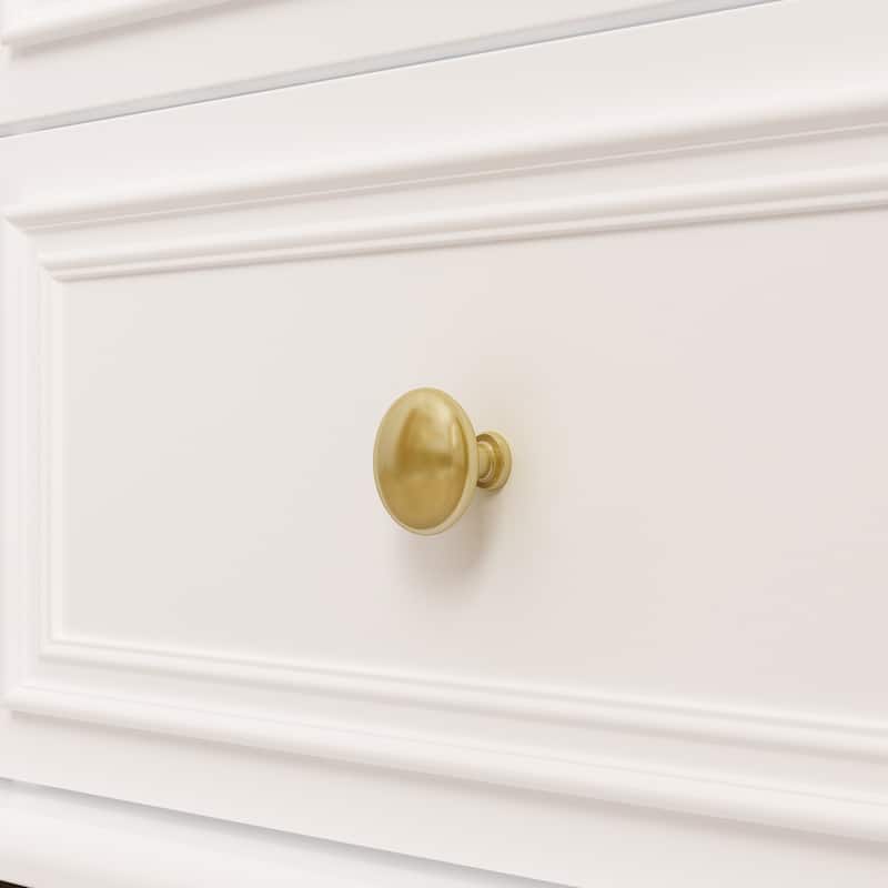 63" Wide 9/12 Drawer Dresser for Bedroom, Modern Farmhouse Double Dresser with Gold Knobs, Large Storage Chest