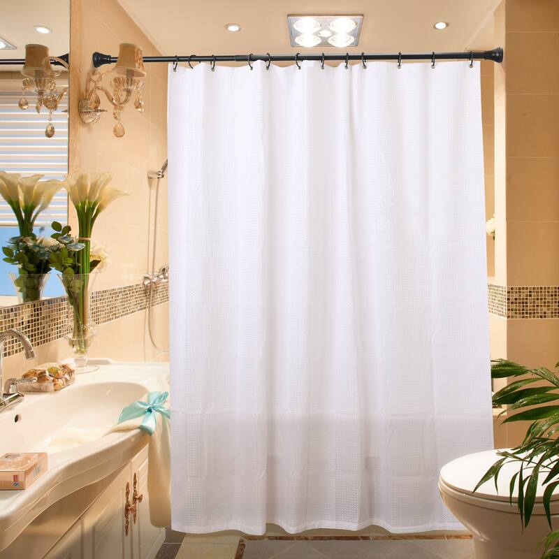 Utopia Alley Shower Eternity Curtain Rings, Rustproof Zinc Shower Rings, set of 12