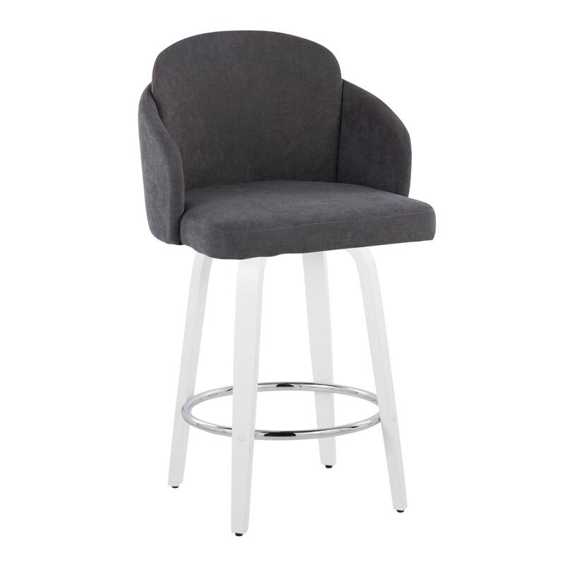 Dahlia 26" Fixed-Height Counter Stool - Set of 2
