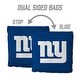 preview thumbnail 4 of 3, New York Giants NFL Dual Sided Pro Stop & Slide Cornhole Bags