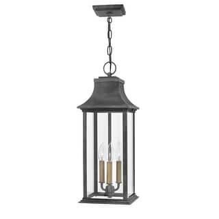 Hinkley Lighting Adair 3 Light 8-1/2" Wide Outdoor Heritage Mini