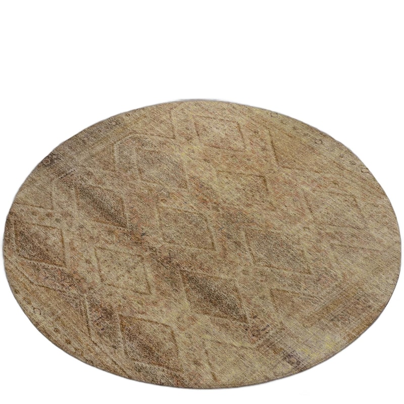 HomeRoots Geometric Transitional Rectangle Outdoor Rug