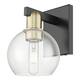 Option Black Antique Brass / Clear