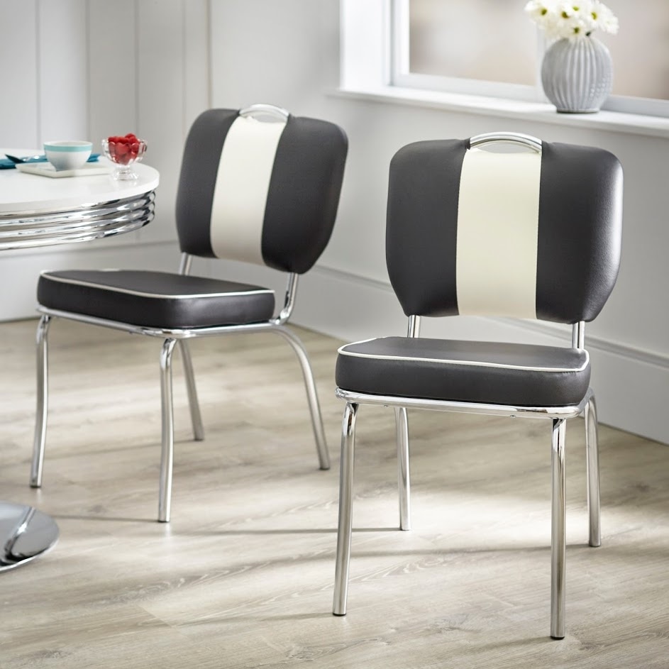 Simple Living Raleigh Retro Dining Chairs (Set of 2)