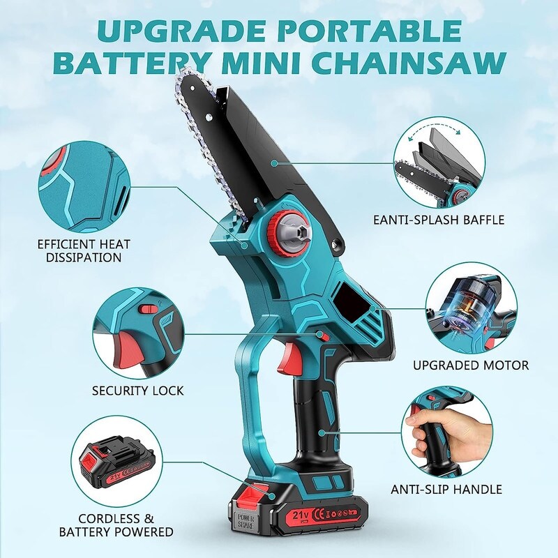 Mini Chainsaw Cordless Batteries - On Sale - Bed Bath & Beyond - 38076345