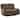 Reclining Loveseat with Pillow-Top Cushions, Brown Faux Suede Upholstery and Hardwood Steel Frame - 36.00"D x 54.00"W x 39.00"H