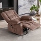 preview thumbnail 6 of 23, Big and Tall Massage Rocker and Swivel Recliner Chair with Heat and Vibration