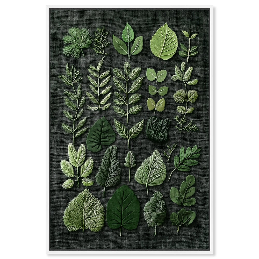 Leaf Library III Canvas by Art Remedy