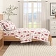 preview thumbnail 39 of 37, Linery & Co. Turkish Cotton Double-Brushed Christmas Flannel Bed Sheet Set