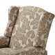 preview thumbnail 61 of 63, HULALA HOME Damaris Mid-Century Modern Manual Pushback Recliner with Wingback Design Set of 2