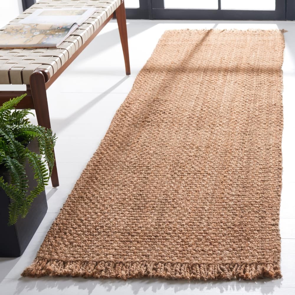 SAFAVIEH Handmade Natural Fiber Khloe Fringe Jute Rug