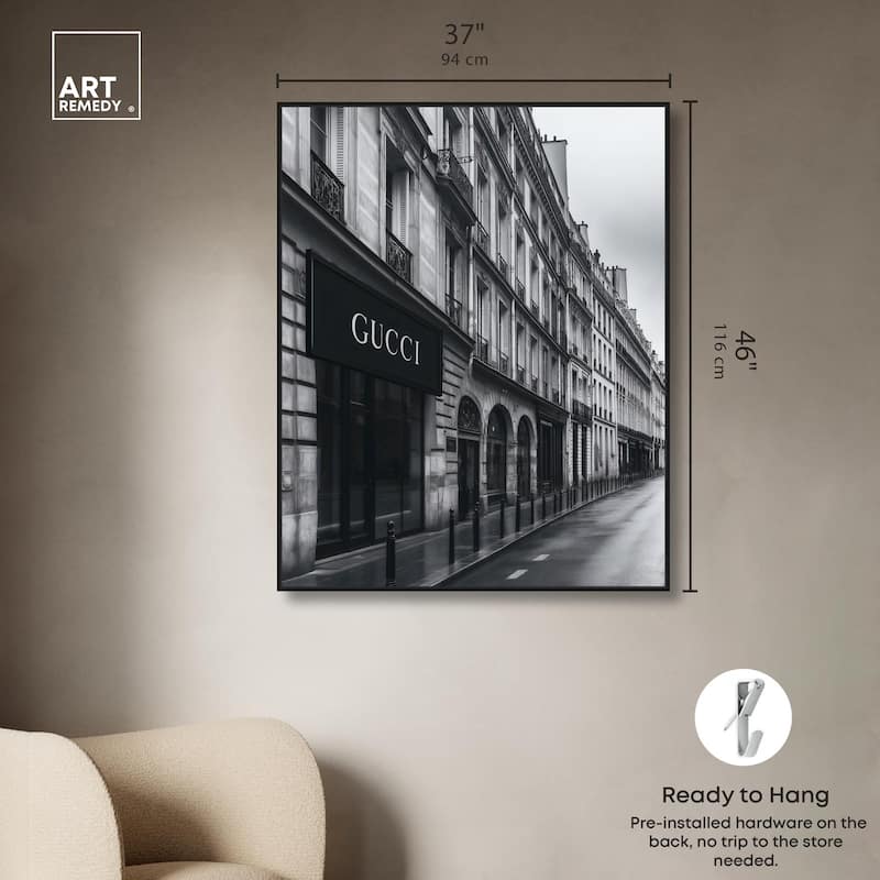 Paris Love Canvas by Art Remedy