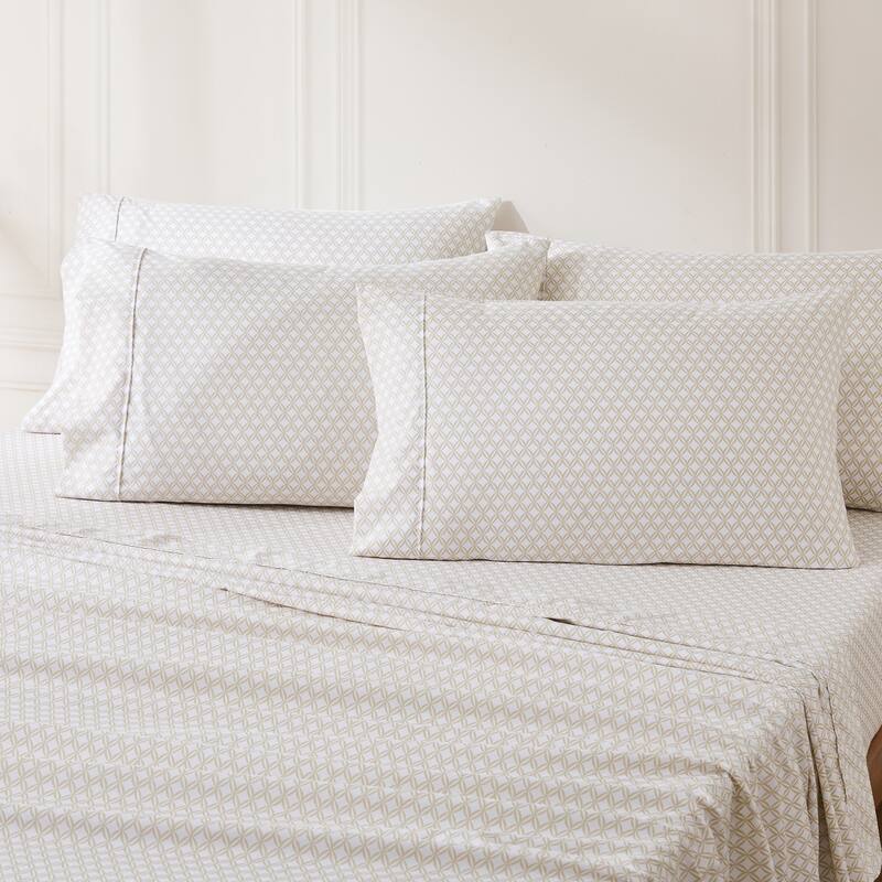 Lush Decor Eternity Neutral Sheet Set