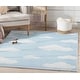 preview thumbnail 1 of 72, Well Woven Kids Rugs Cloud 9 Modern Machine Washable Area Rug