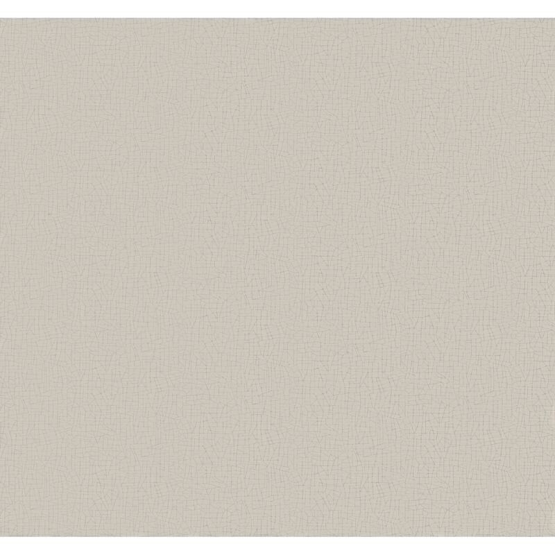 Warner Cary Taupe Petite Maze Wallpaper