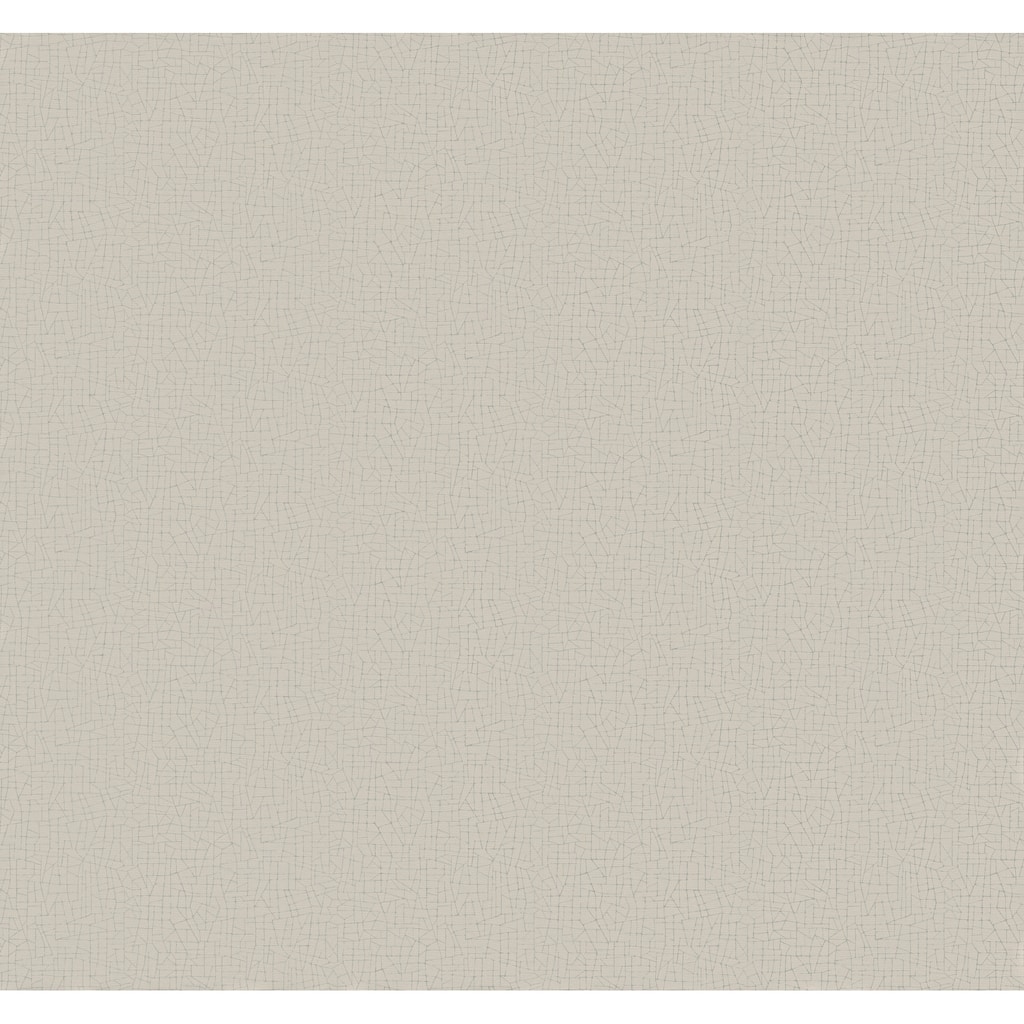 Warner Cary Taupe Petite Maze Wallpaper