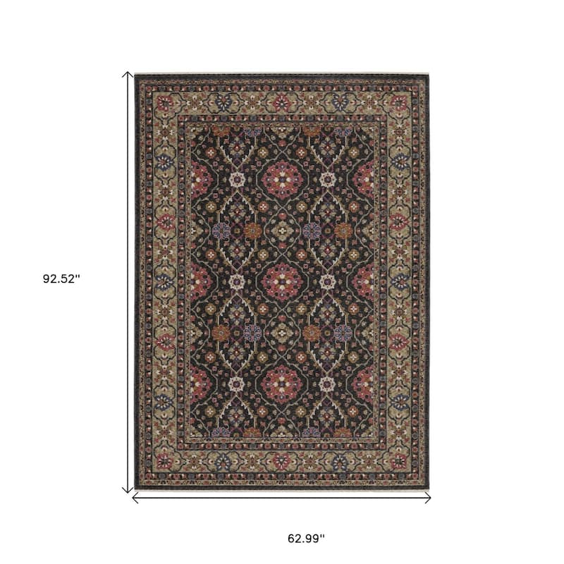 HomeRootsOriental Traditional Runner Area Rug