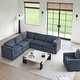 preview thumbnail 18 of 179, Mia Oversized Modular Sectional Fabric Sofa