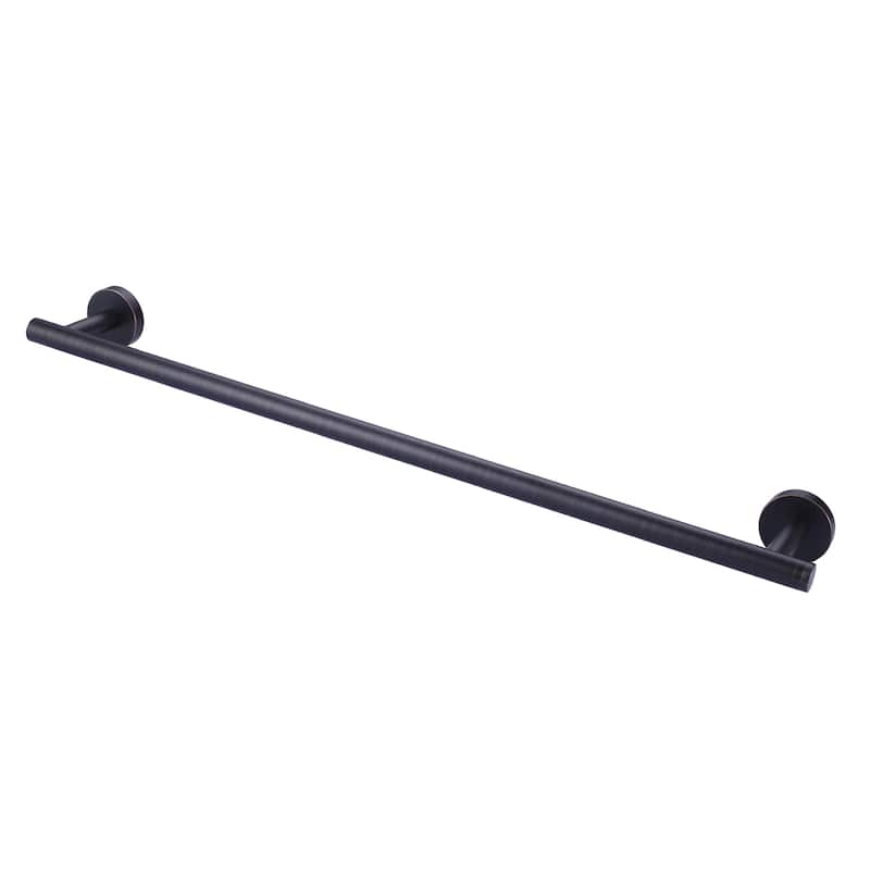 WOWOW Mutiple Length Wall Mounted Stainless Steel Towel Bar - 24 in. - Oil Rubbed Bronze