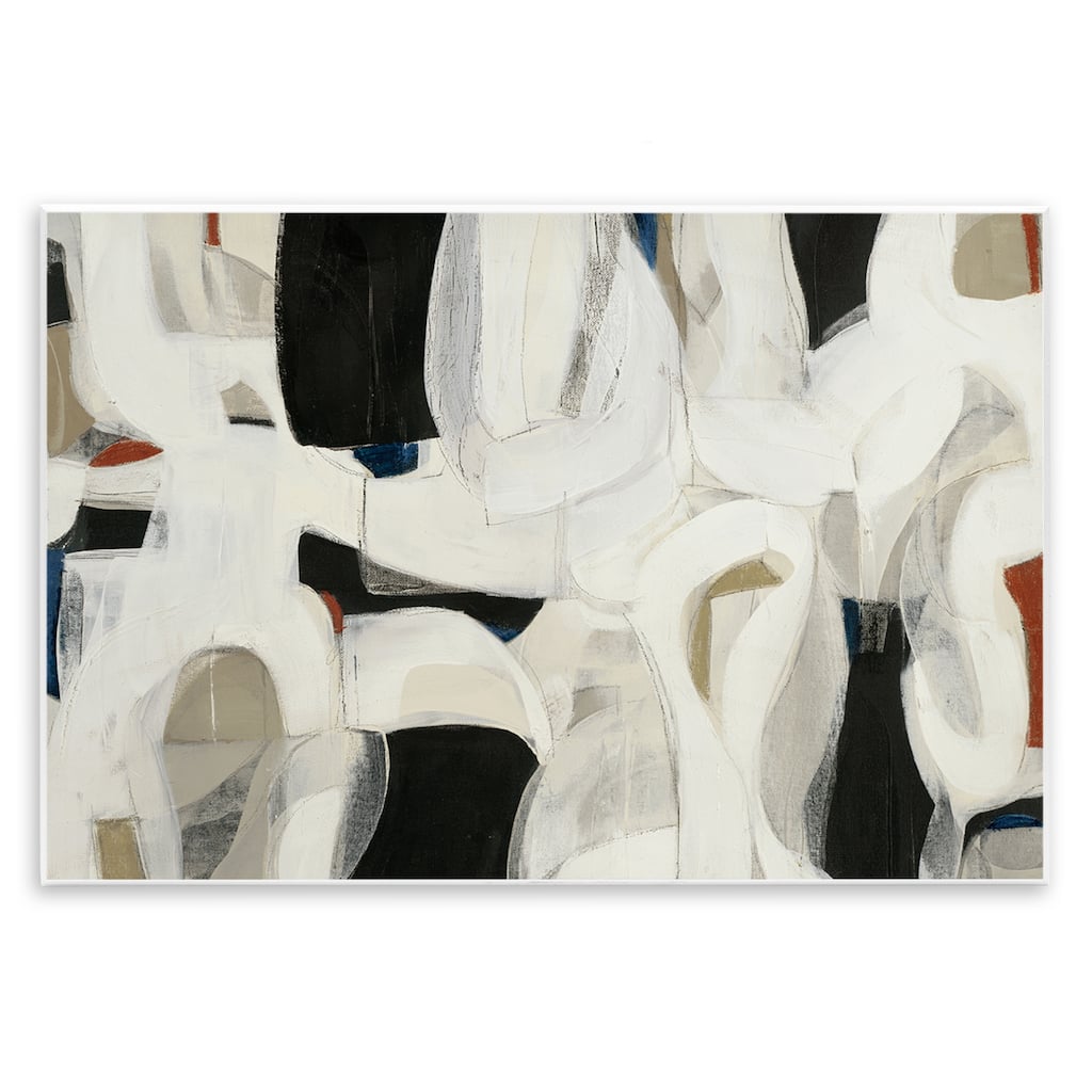 Stupell Dynamic Earthy Shapes Wall Plaque Art Design By Kippi Leonard