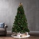 preview thumbnail 9 of 13, Faux Noble Fir 7-foot Christmas Tree by Christopher Knight Home - 48.00" L x 48.00" W x 84.00" H Unlit