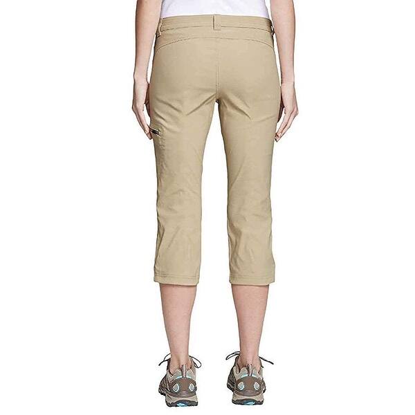 Shop Eddie Bauer Women Rainier Track Capris Upf 50 Performance
