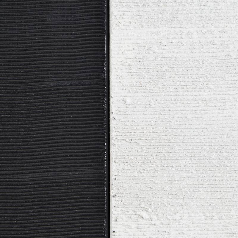 Renwil Gobi 40" Wide Canvas Art, Black