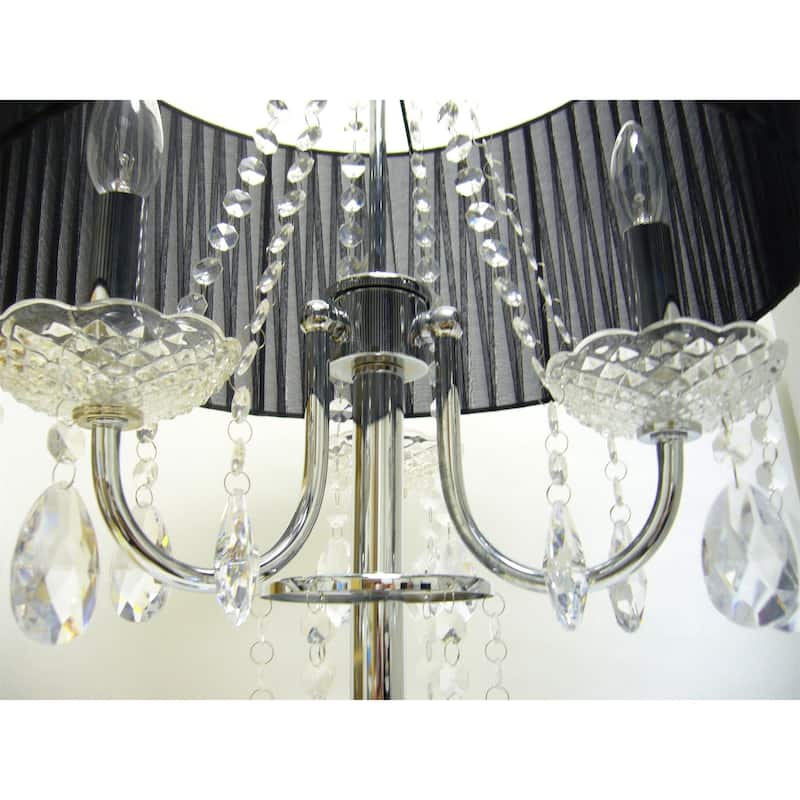 29.5"h Crystal Inspired Table Lamp