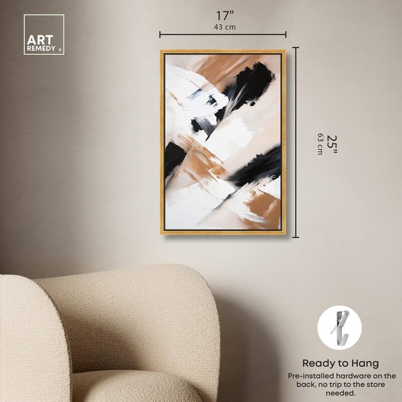 Sable and Sand II Canvas by Art Remedy