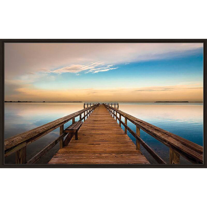 "Terre Ceia Bay" Print on Floating Canvas