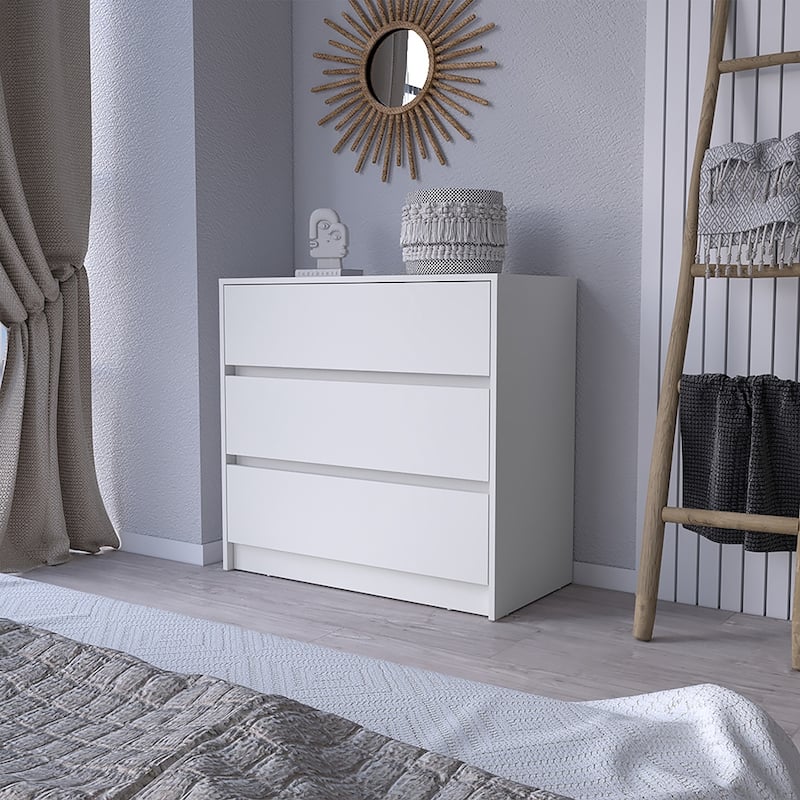 Wooden Three drawers Dresser