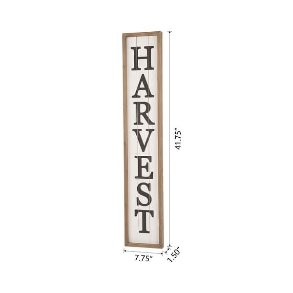 dimension image slide 0 of 4, Glitzhome Garden Outdoor Wooden Porch Sign Decor