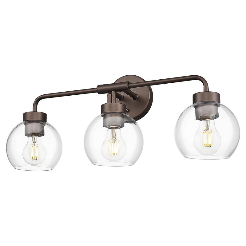 3/4/5 Light Bathroom Vanity Light Fixture - Oil Rubbed Bronze - 3-head