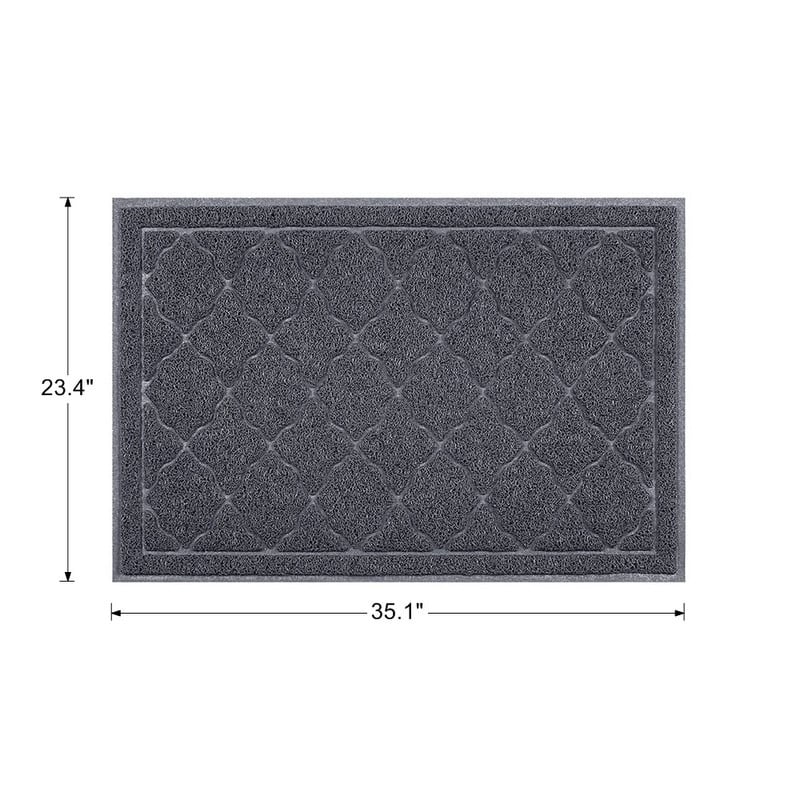 Unipaws Cat Litter Trapping Mat, Litter Box Waterproof Pad