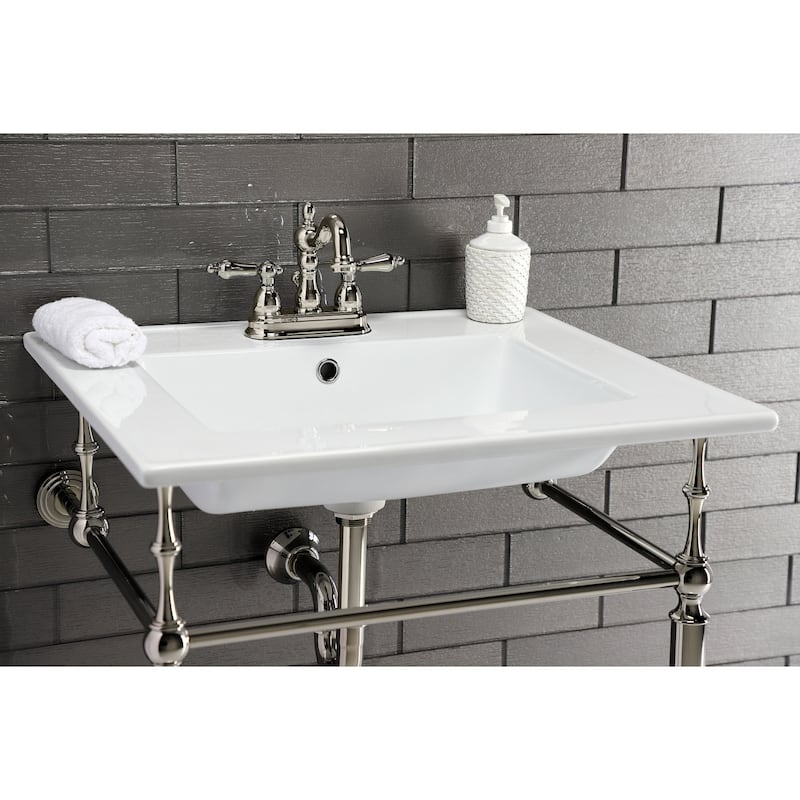 Heritage 4 in. Centerset Bathroom Faucet