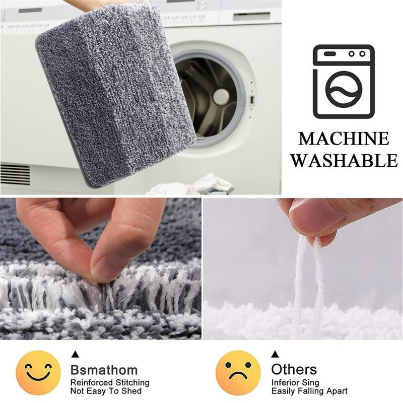 Bathroom Rugs Sets 4 Piece