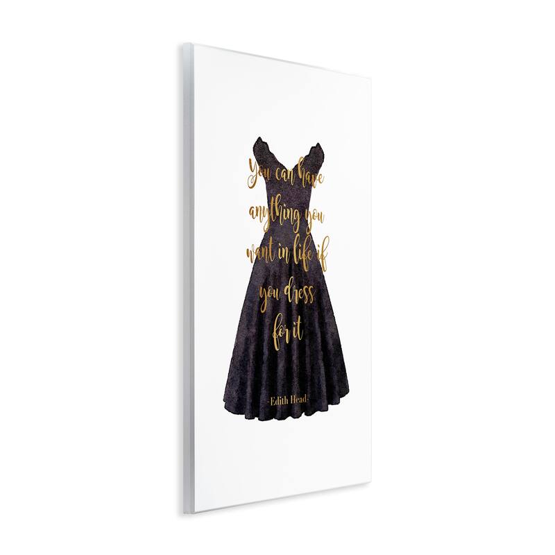 Stupell Dress The Part Fashion Quote Wall Plaque Art Design By Amanda Greenwood