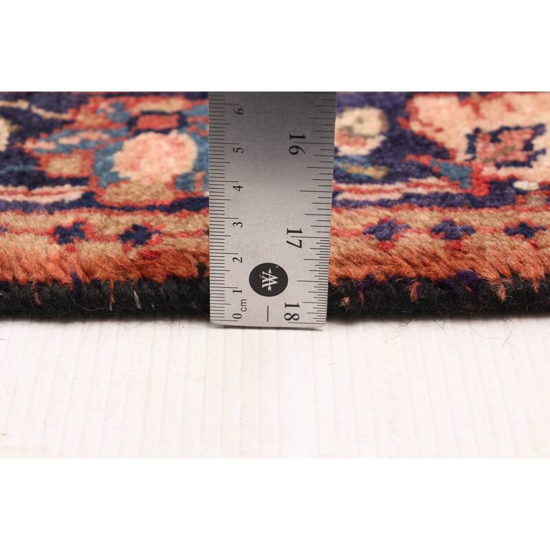 ECARPETGALLERY Hand-knotted Andelz Red Wool Rug - 3'4 x 10'11