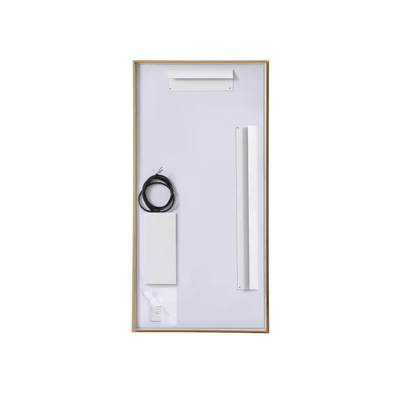 Indigo Home 20x40 inch LED mirror with adjustable color temperature
