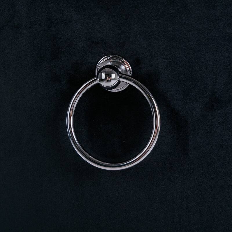 Roomfitters Modern Velvet Dining Chairs Set of 2, Tufted Upholstered Accent Chairs and Chrome-Plated Stainless Steel Legs