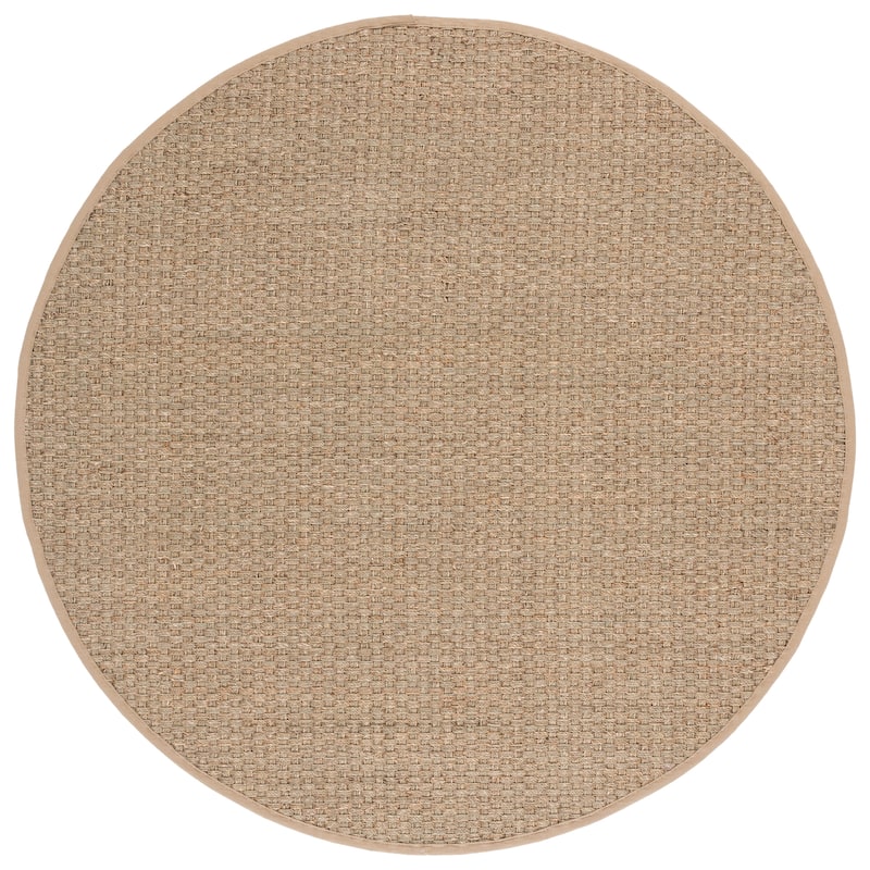 SAFAVIEH Natural Fiber Zymryd Basketweave Seagrass Rug