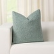 preview thumbnail 10 of 16, Siscovers Tiffany Boucle Textured Throw Pillow 16 x 16 - Mineral