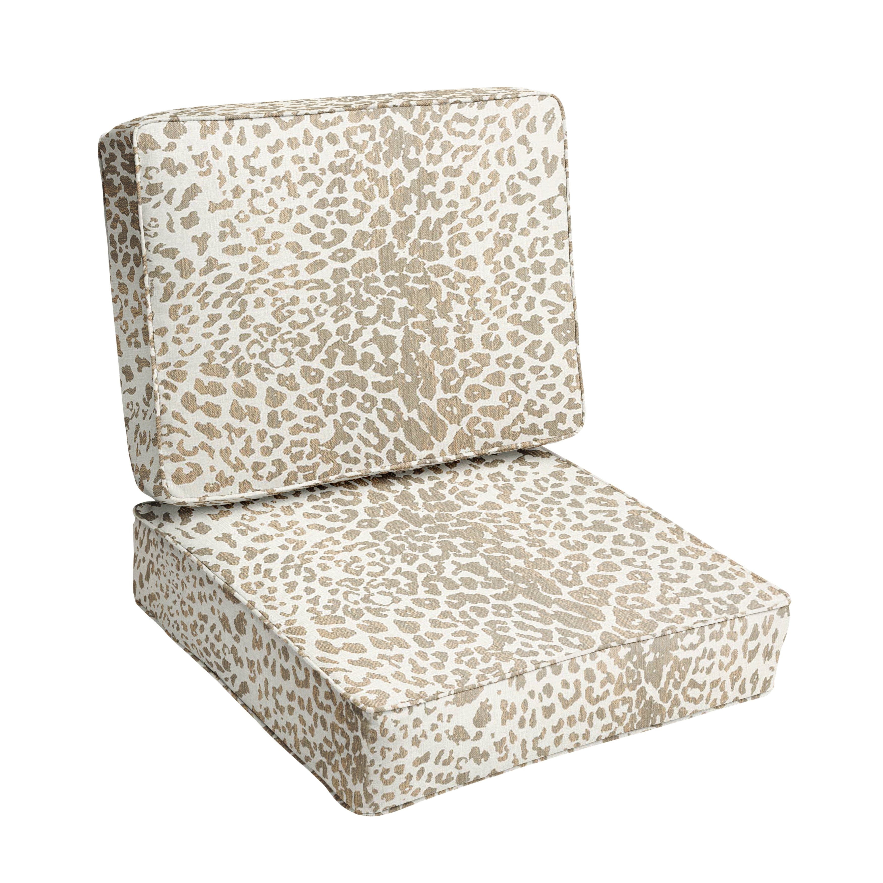 Leopard print sales outdoor chair cushions