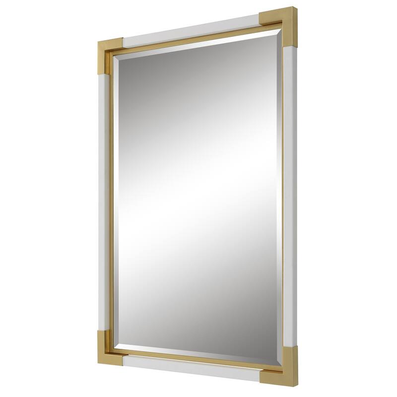 Uttermost 09879 Malik 27-1/8" W x 39-1/8" H Rectangular Framed