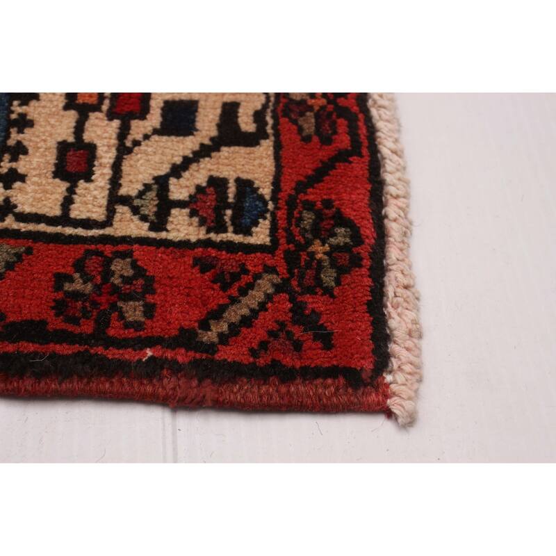 ECARPETGALLERY Hand-knotted Konya Anatolian Red Wool Rug - 3'11 x 13'5