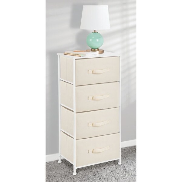 Mdesign vertical dresser storage tower with 4 drawers discount