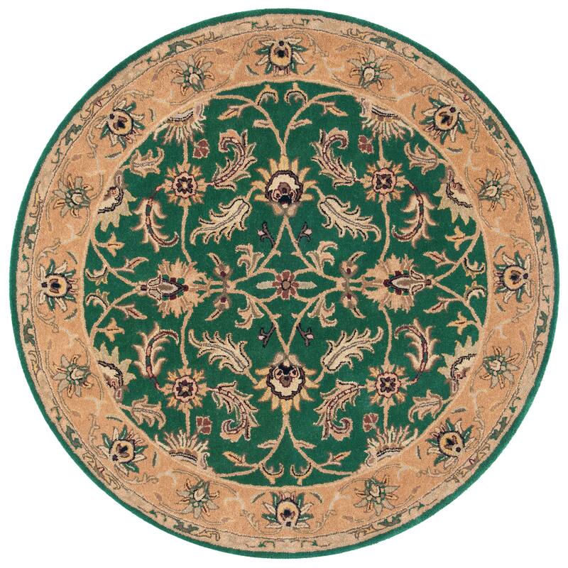 SAFAVIEH Handmade Heritage Sharee Traditional Oriental Wool Rug