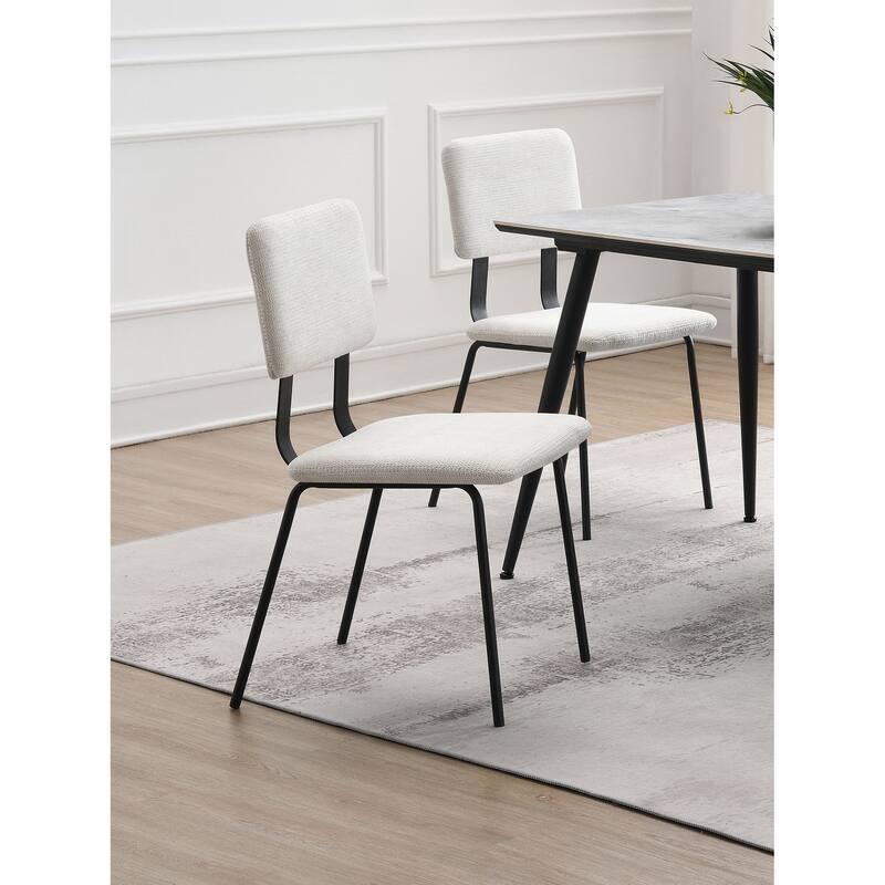 Calla Fabric Upholstered Dining Side Chair (Set Of 2)